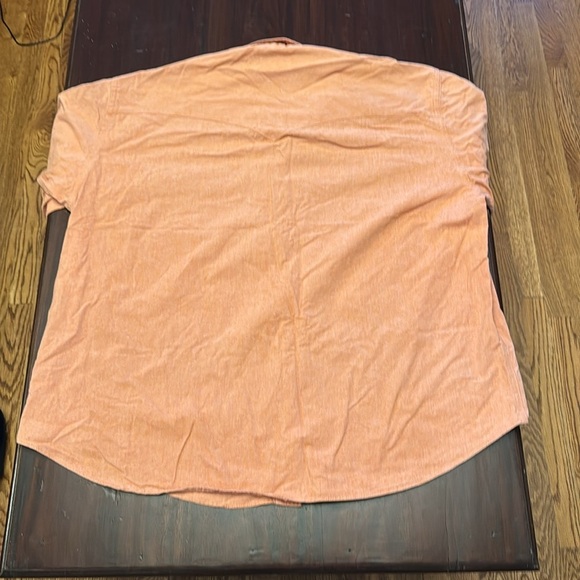 Texas Cotton peach color button down men’s shirt size XXL - Picture 5 of 5